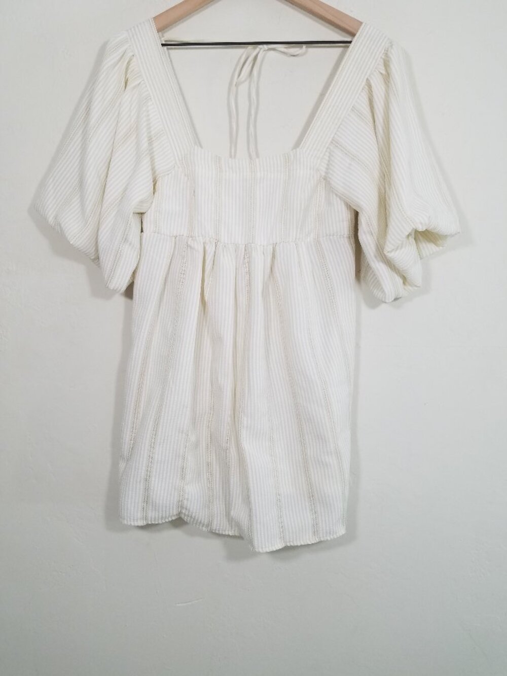 Free People Mini Dress with Pockets Stripes Size XS